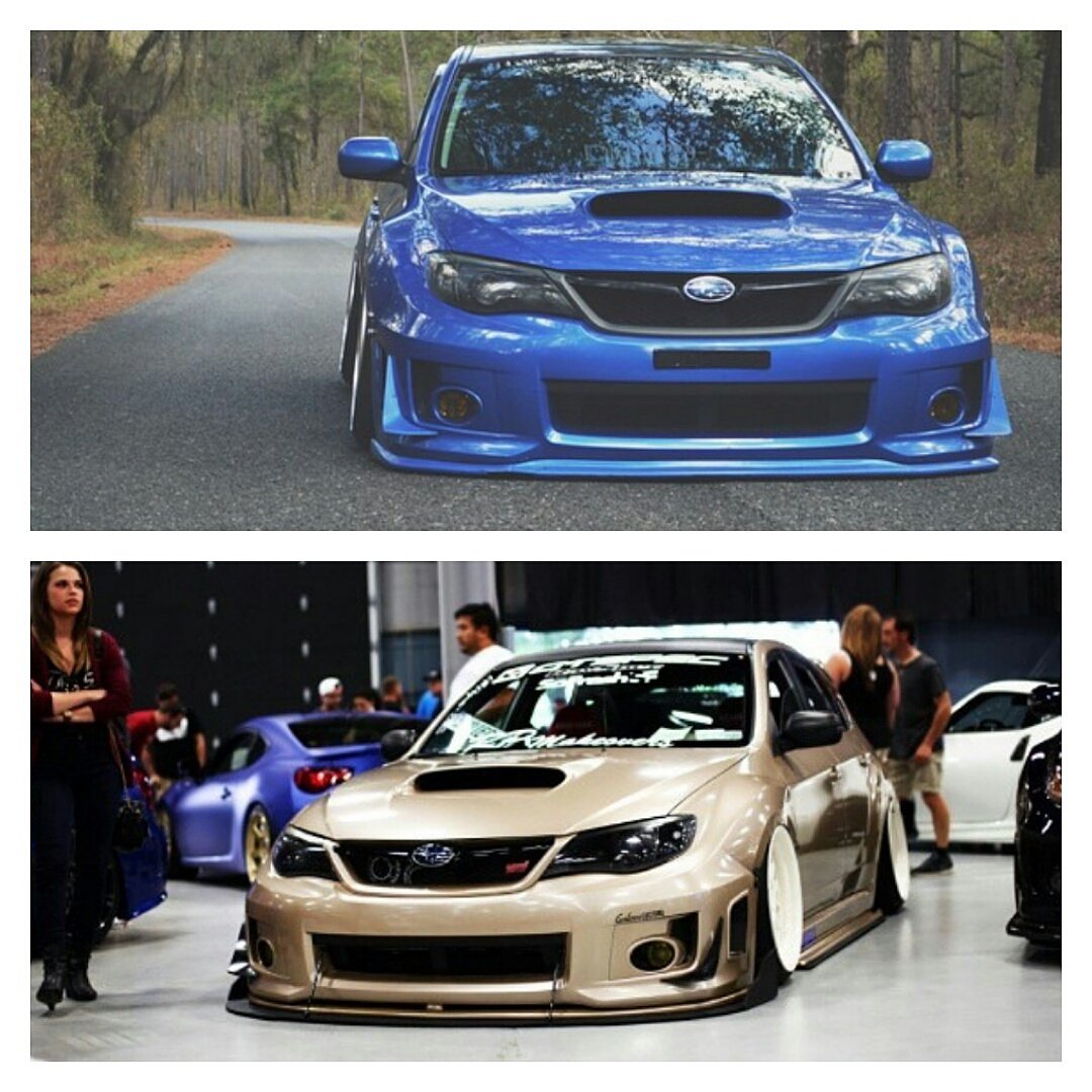 Image of 2011-2014 STi/WRX Front Canards