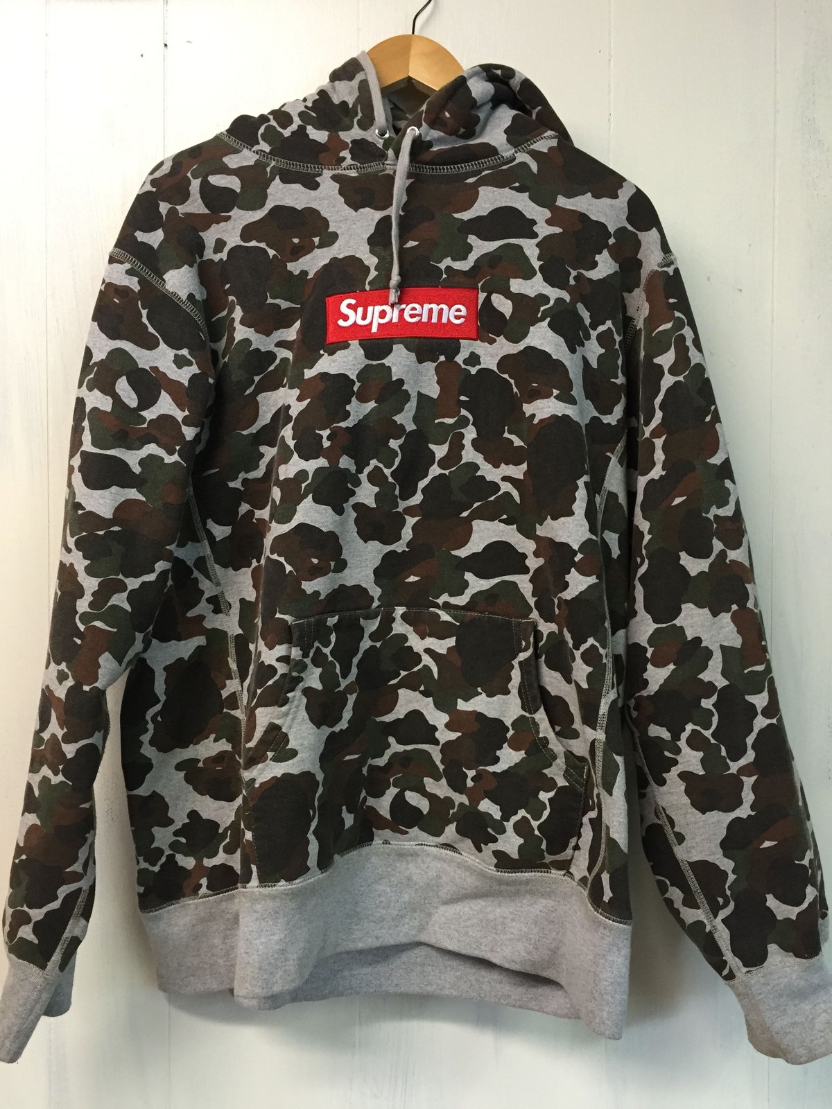 supreme duck camo hoodie