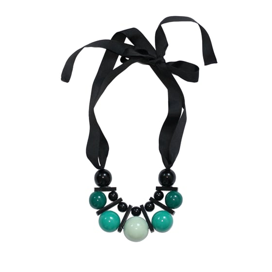 Image of Large celadon&green necklace