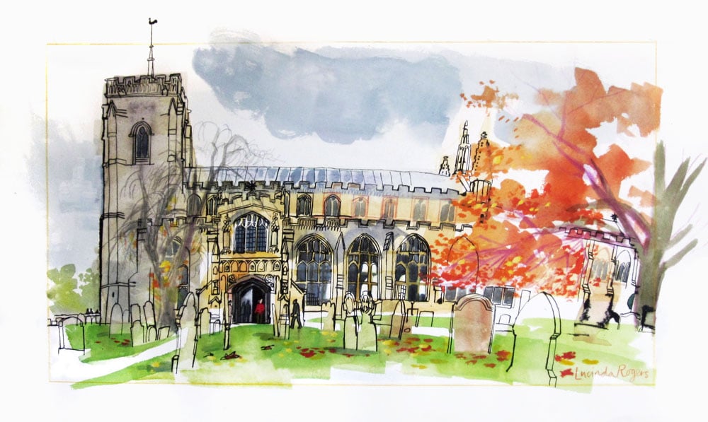 Image of Norfolk church
