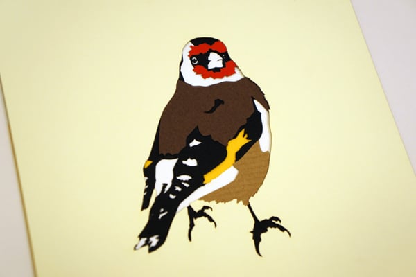 Image of Paper Goldfinch Poster