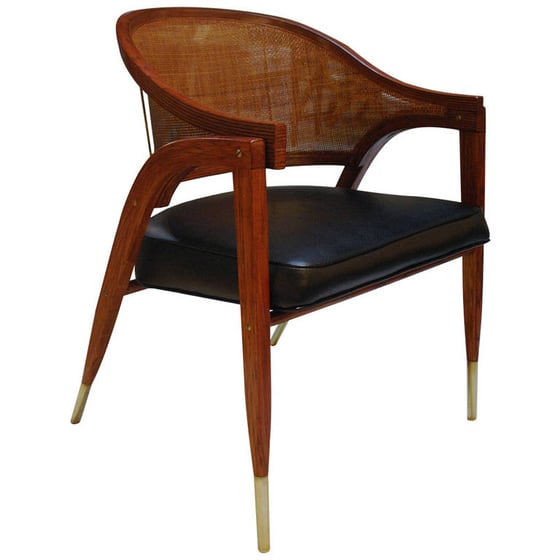 Image of Edward Wormley A-Frame desk Chair