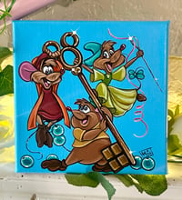 RTS Original Art- 6x6 Mice At Play