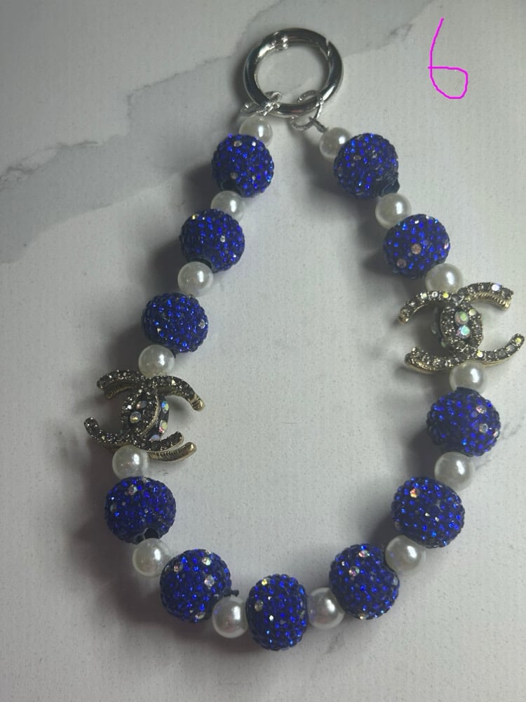 Image of bling phone charms 