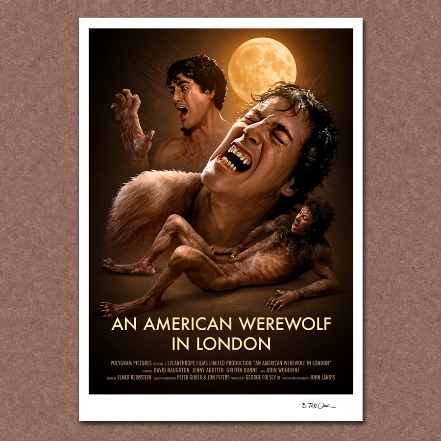 An American Werewolf in London Advertising POSTER 