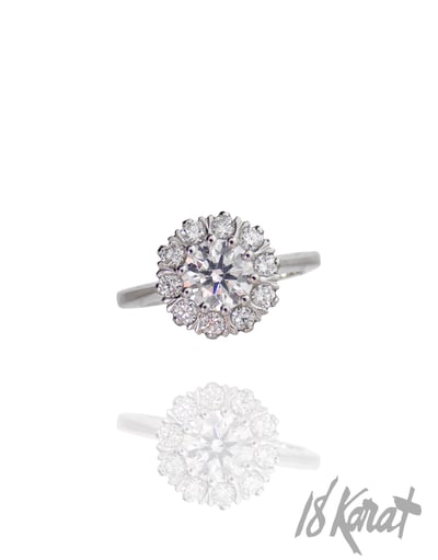 Nicole's Engagement Ring - 18Karat Studio+Gallery