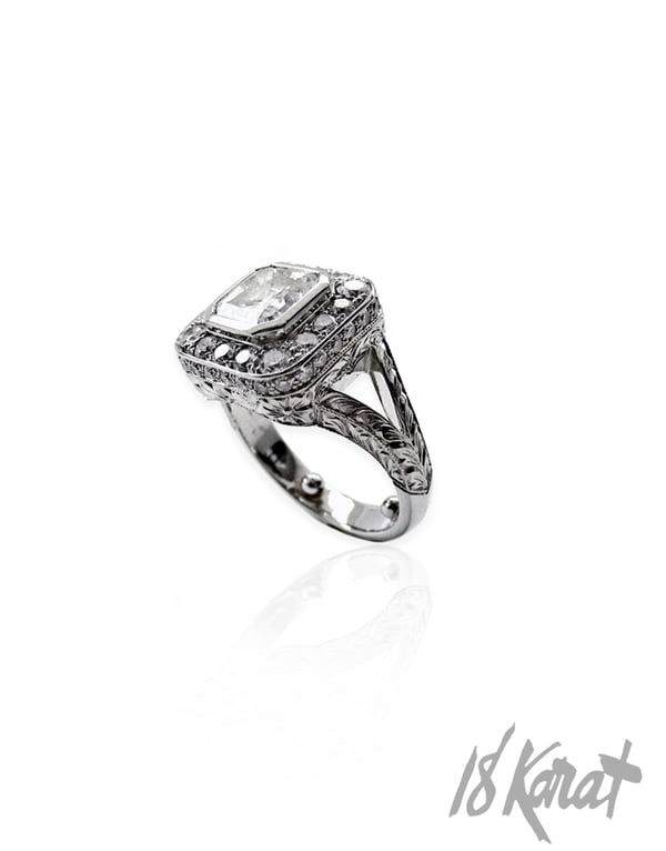 Franca's Engagement Ring - 18Karat Studio+Gallery