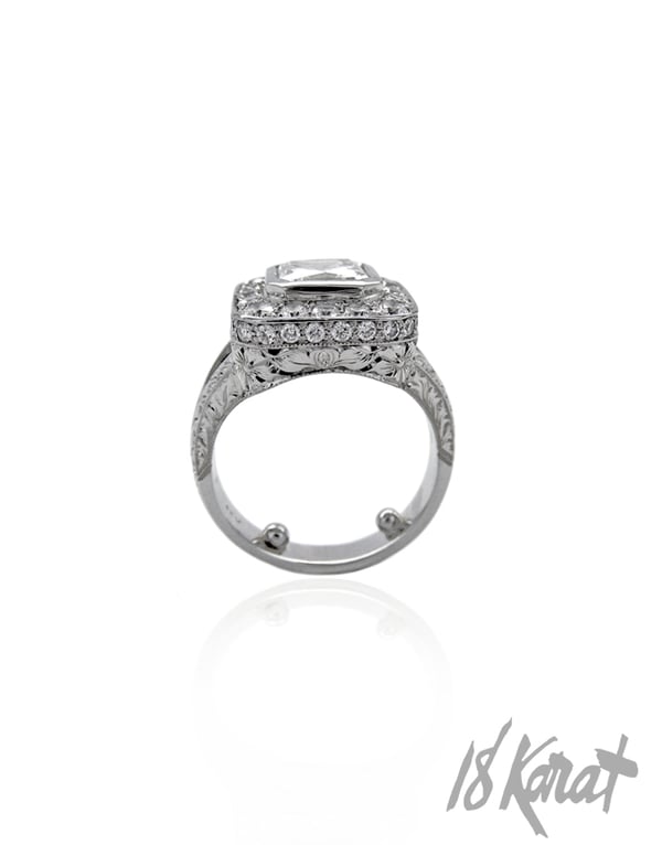 Franca's Engagement Ring - 18Karat Studio+Gallery