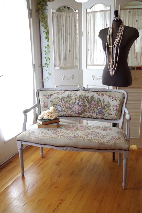 Image of Antique Settee