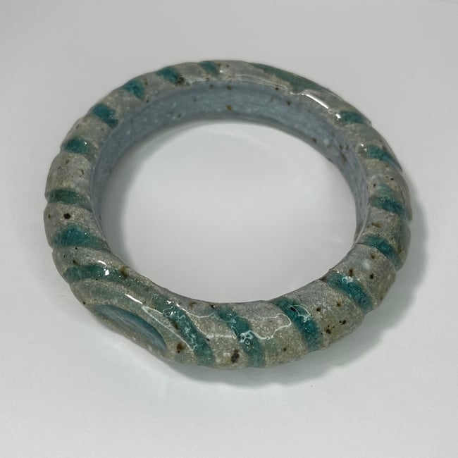Carved River Rock Bracelet - 7.25 in Inner Diameter