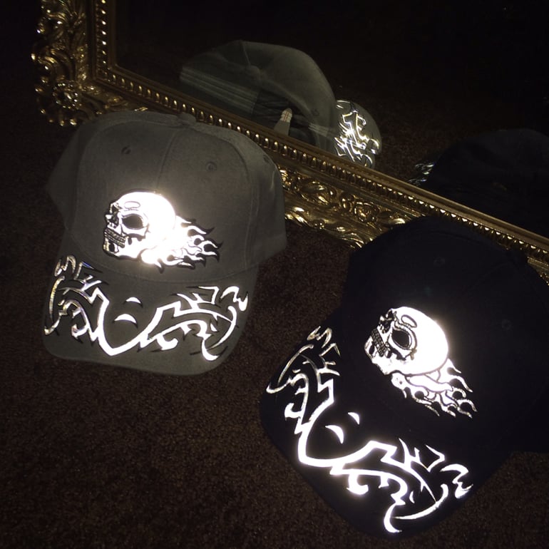 Image of GOTHIC SKULL BASEBALL CAP