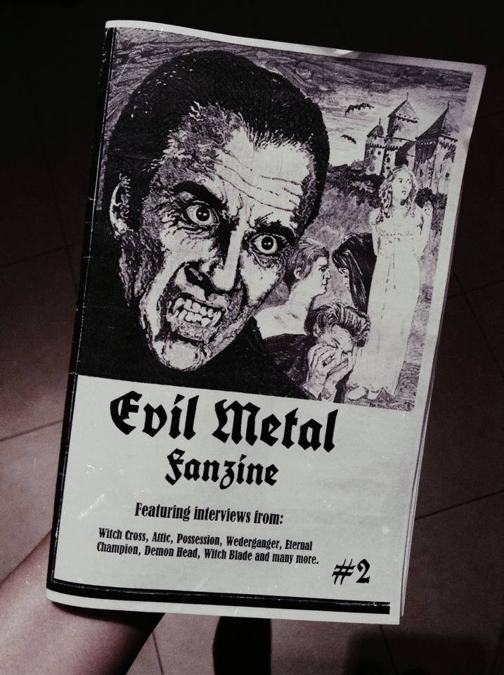 Image of Evil Metal Fanzine issue #2