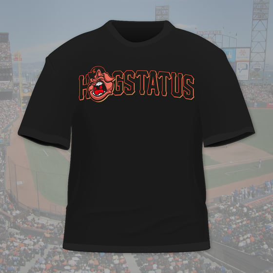 Image of Orange & Black Hogtatus Tee