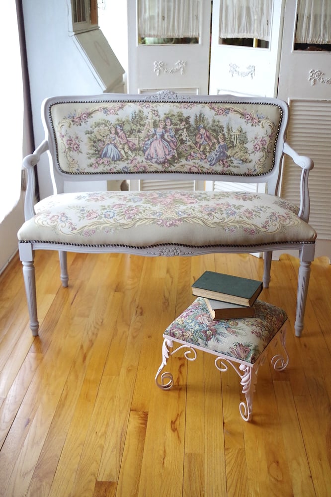 Image of Antique Settee