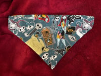 Image 2 of Spooky Town Pet Collar Bandana