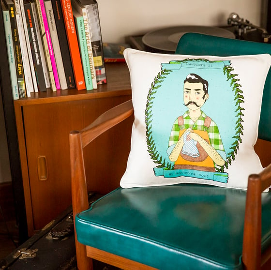 Image of Handsome Jack Cushion Cover 
