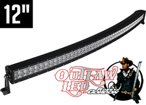 Image of Robby Gordon Signature Curved Double Row Light Bar 12"