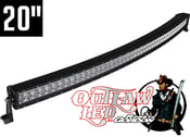 Image of Robby Gordon Signature Curved Double Row Light Bar 20"