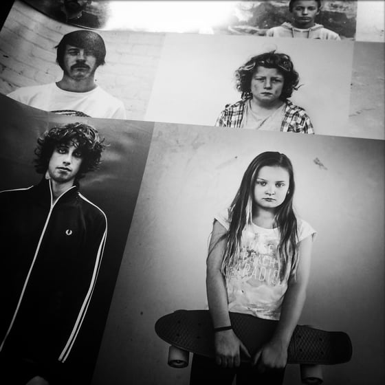 Image of SKATER by Nikki Toole / Signed / 6x7" signed print / 2 signed postcards /