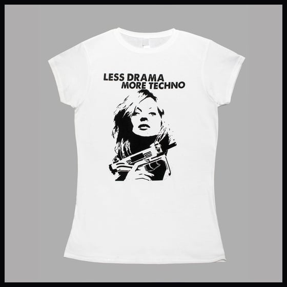 Image of Less Drama, More Techno Ladies' T-Shirt