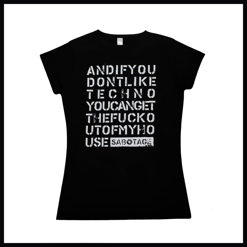 Image of Sabotage Ladies' T-Shirt