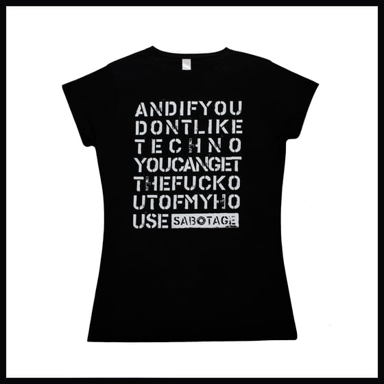 Image of Sabotage Ladies' T-Shirt
