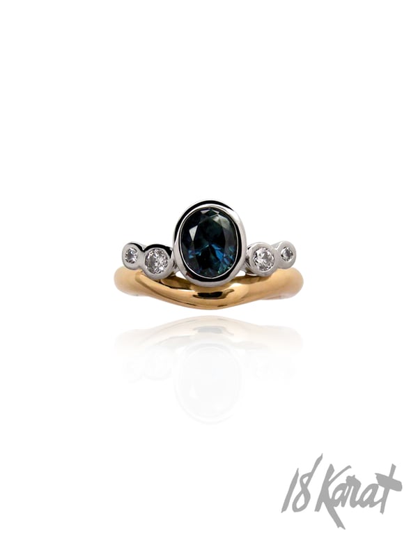 Zahra's Engagement Ring - 18Karat Studio+Gallery