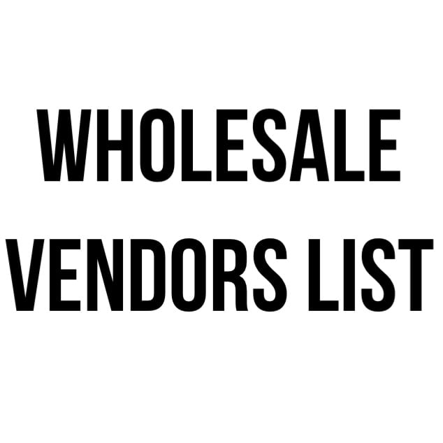 Image of Wholesale Vendors List