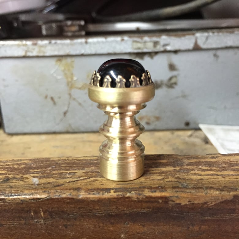 Image of Brass choke knob