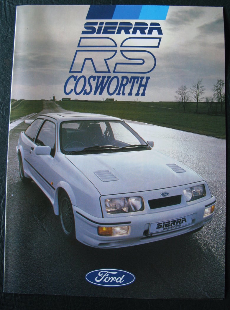 Image of Ford Sierra RS Cosworth Mk1 Original Showroom Brochure