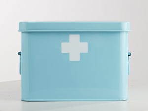 Image of Metal medicine box