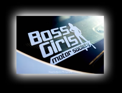 Image of Boss Girls Logo Decal