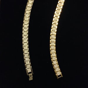 Image of Gold Bling bracelet