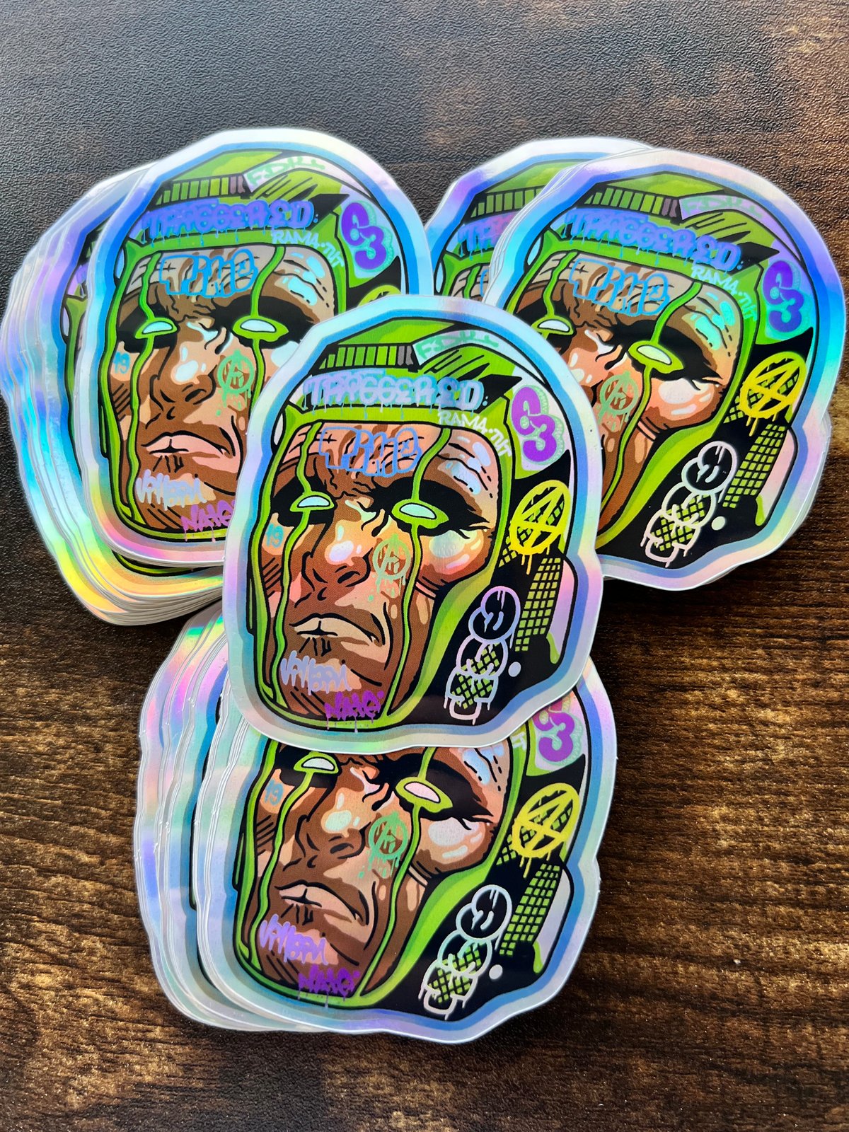 KANG HOLOGRAPHIC COLOR VARIANT STICKER | Dark Matter Theory