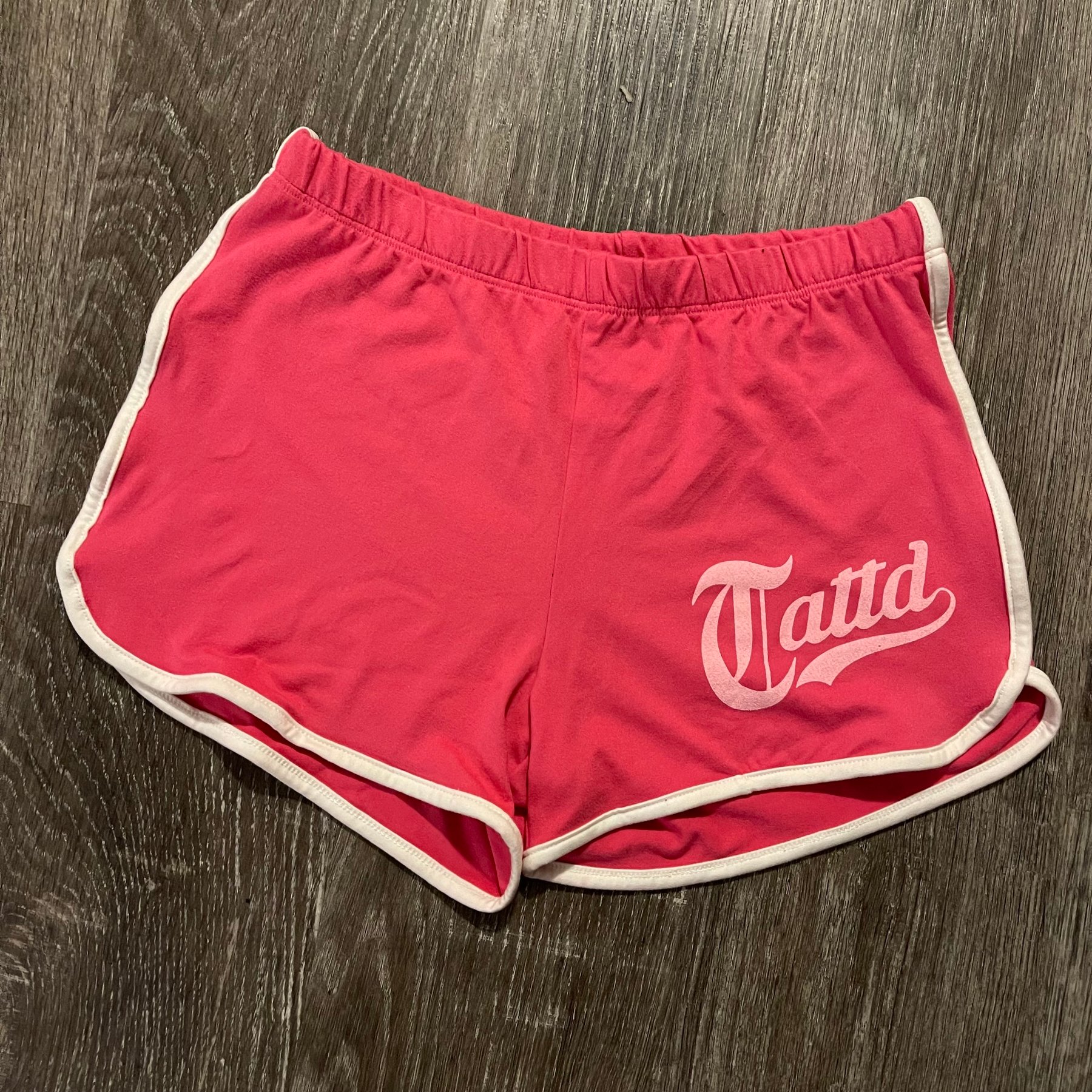 Hot pink dolphin shorts | TATTD CLOTHING