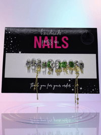 Image 1 of Money Moves - Handmade Press On Nails (Small)