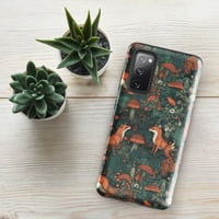 Image 10 of Boho Nature Cottagecore Inspired Fox Among Mushrooms Tough case for Samsung®