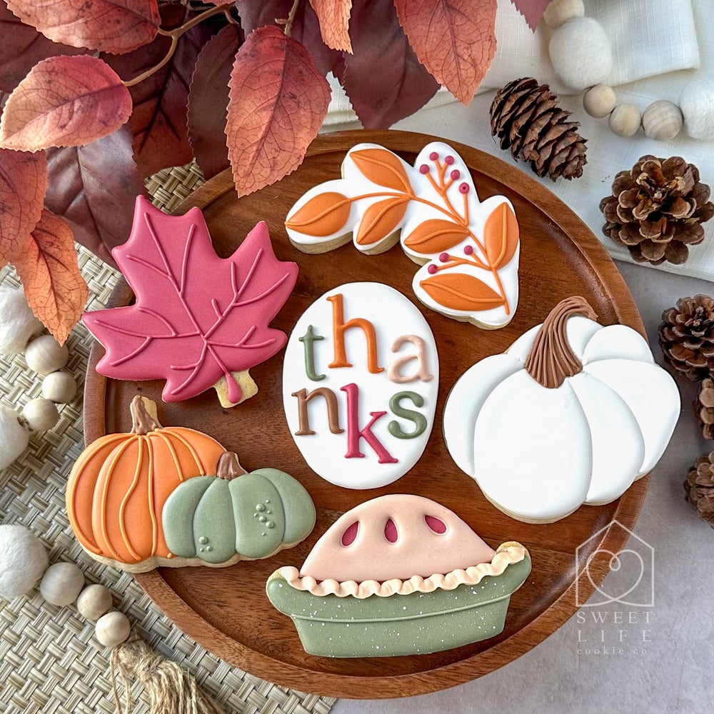 Image of Individual Thanksgiving Cookies