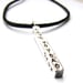 Image of Personalised Chunky Silver Bar Necklace