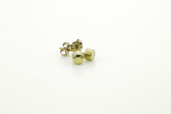 Image of Titanium "Gem Stone" Earrings