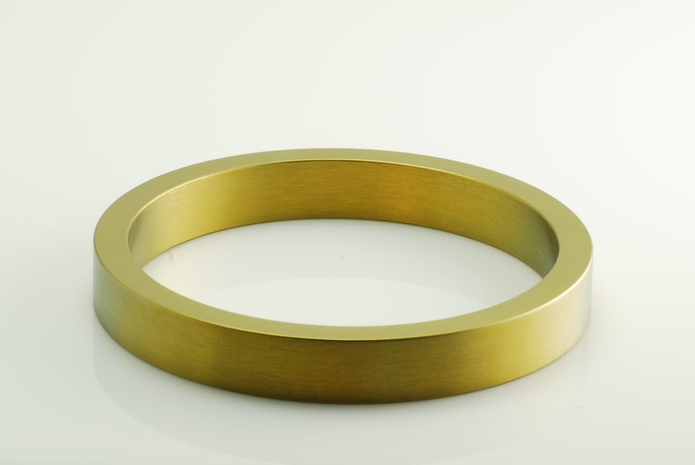 Image of Solid Anodised Titanium Bangle