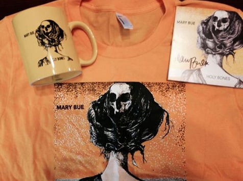 Image of holy bones bundles - t shirt,  mug + cd in any combination