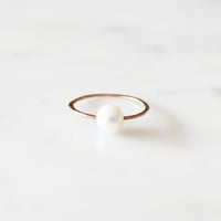 Image 1 of Pure Pearl Ring