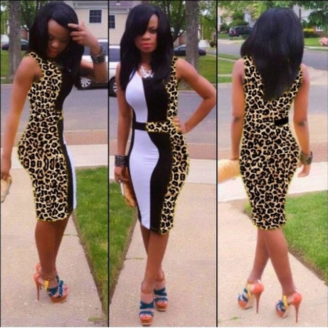 Image of LEOPARD DRESS