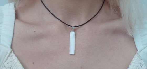 Image of Selenite pendant