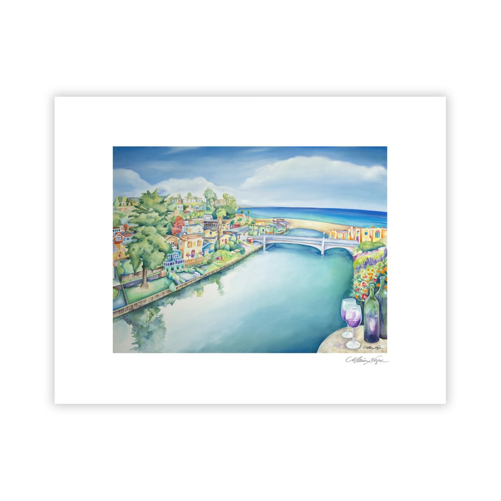 Image of Capitola Art and Wine Festival 2015, Archival Paper Print