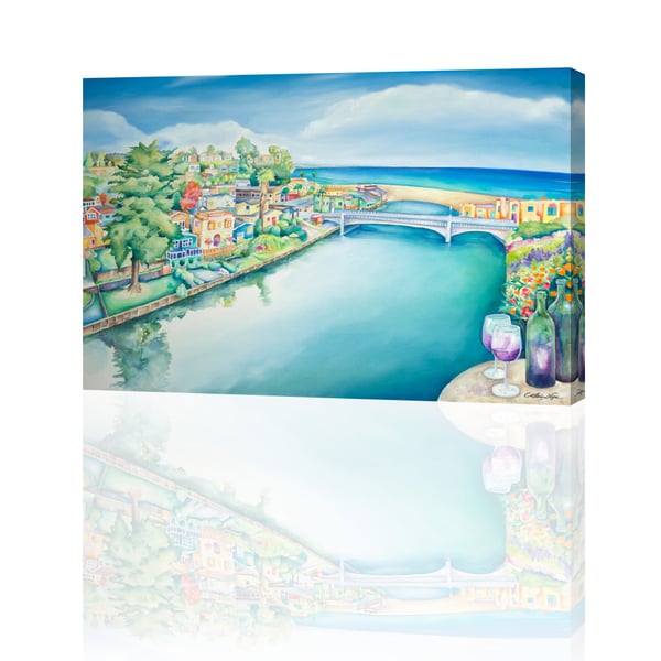 Image of 2015 Capitola Art and Wine Festival Giclee Print