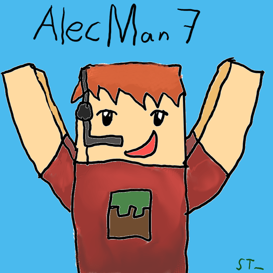 Image of Minecraft Body Art