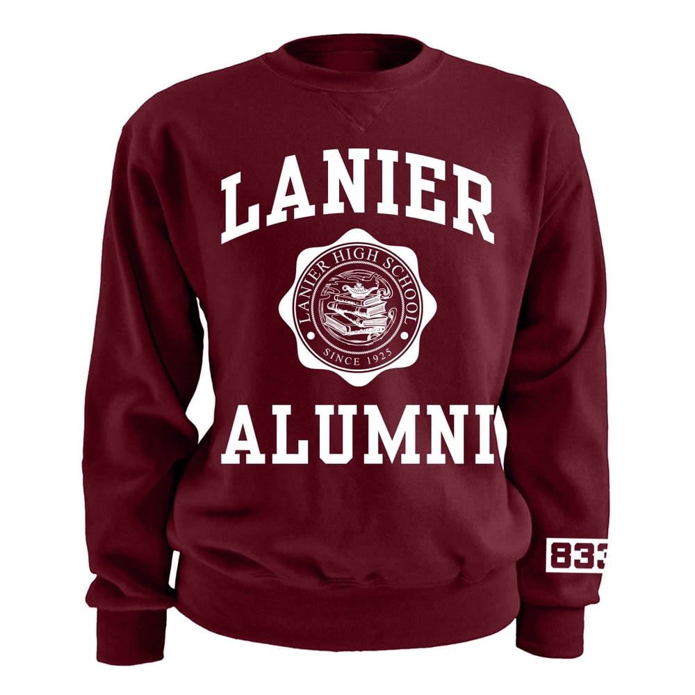 Image of LHS ALUMNI CREWNECK SWEATSHIRT (MAROON)