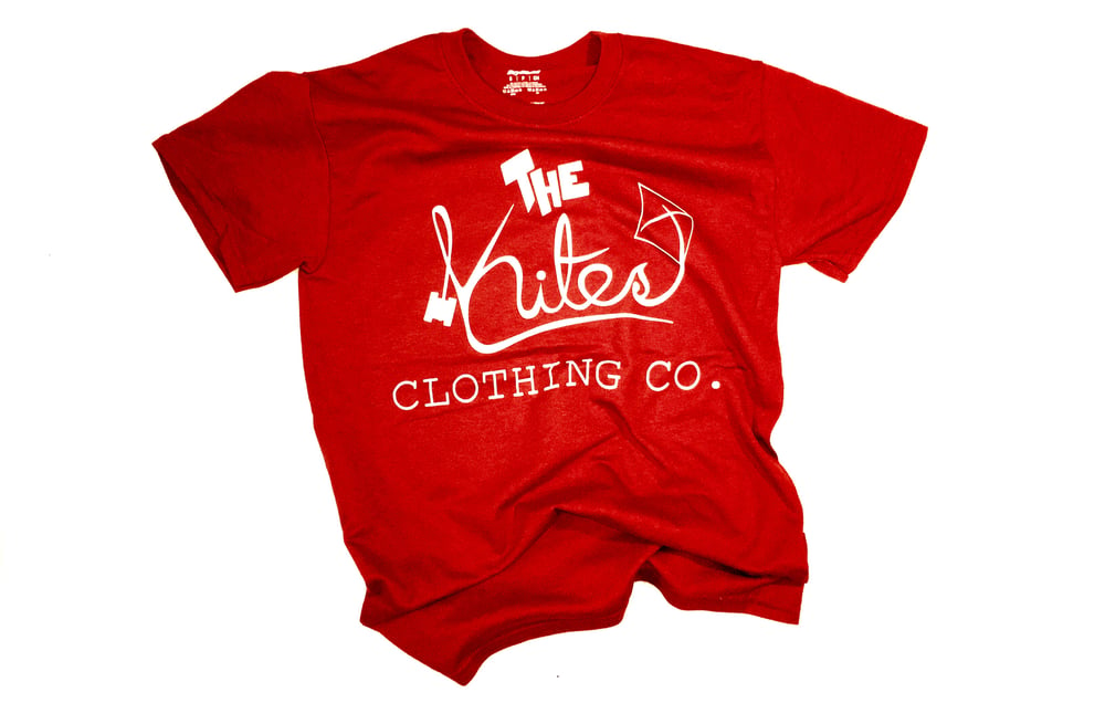 Image of Script Tee (Red)